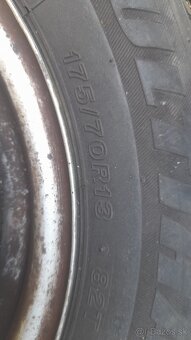225/60R17 99H, 175/70R13 82T+disky - 5