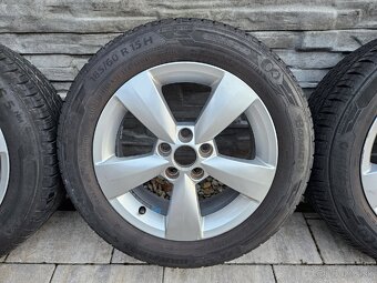 Disky Skoda 5x100 + pneu - 5