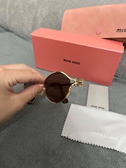 Miu miu okuliare zlaté - 5