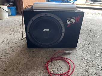 Predám subwoofer + zosilovač - 5