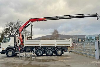 9246 - Volvo FMX 450 - 8x4 – Sklápěč/Valník + HR-FASSI F215A - 5