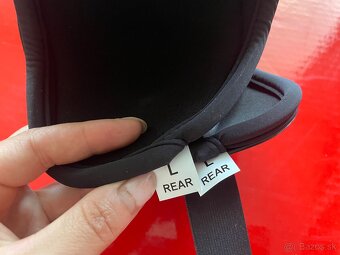Zadné Chrániče pre kone Equick eUp mini čierne L - 5