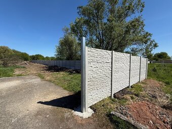 Betonovy plot vrátane montáže na kľúč len za 83€ - 5