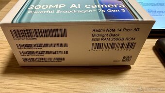 Predám Xiaomi Redmi Note 14 Pro Plus + 120W - 5