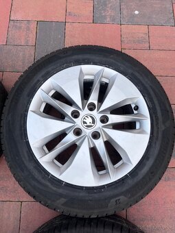 Orig.hliníkové disky Škoda R16 5x112 - 5