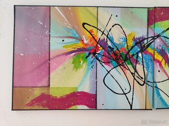 Ručne maľovaný obraz akryl - 5