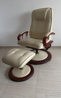 Masážne kreslo + podnožka - 5