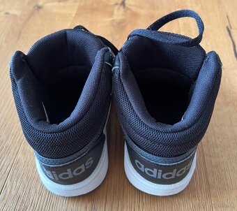 Čierne vyššie tenisky Adidas č. 32 - 5