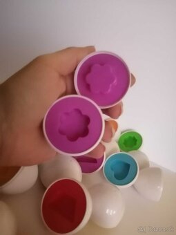 Výborná montesori hračka vajíčka - 5