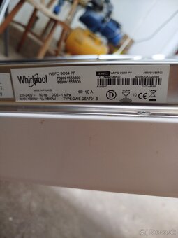 Umývačka Whirpool WSFO 3034 PF - 5