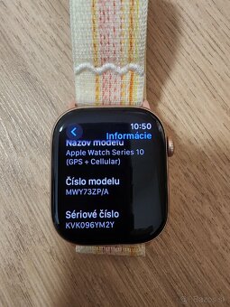 Apple Watch Series 10 GPS + Cellular 46mm Zlaté - 5