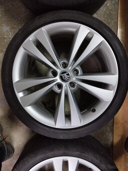 Predám Originálne elektróny Škoda Neptune 5x112 R18 ET51 - 5