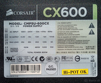 Repasované plne funkčné ATX 400-600W zdroje - 5
