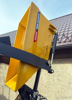 Pásový dumper 800 kg – zvedací korba, motor B & S - 5