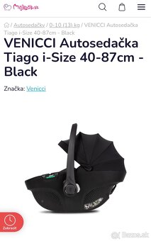 Detská autosedačka VENICCI - 5