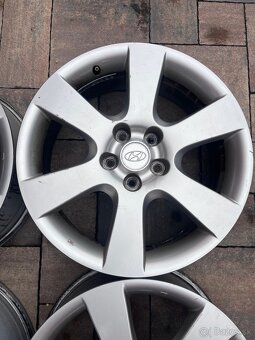 Orig. hliníkové disky Hyundai R18, 5x114,3 - 5