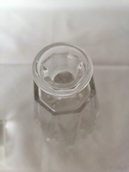 Karafa s pohármi, "Hviezda" - číra. - 5