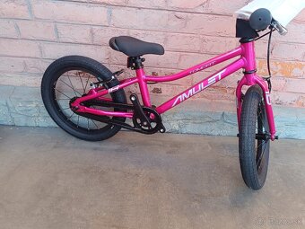 Nový dievčenský bicykel AMULET Tomcat 16" len 6,4 kg - 5