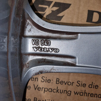 Hliníkové VOLVO disky 5x108 R17 7,5J ET55 - 5