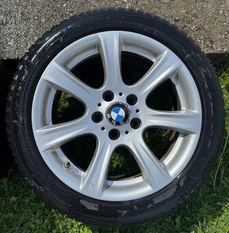 Hliníkové disky BMW 3 R17 so zimnými pneu - 5