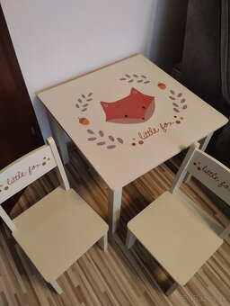Stôl a stoličky pre deti - 5