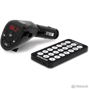 Transmitter sencor a x6 usb aux sd karta bluetoth - 5