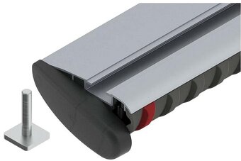Strešné nosiče NORDRIVE - SILENZIO 120 cm, ALU, TUV - 5