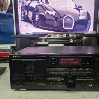TEAC W-760R...Double kazetový deck , Dolby B,C HxPro... - 5
