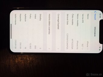 Iphone XS 256Gb batéria 100% - 5