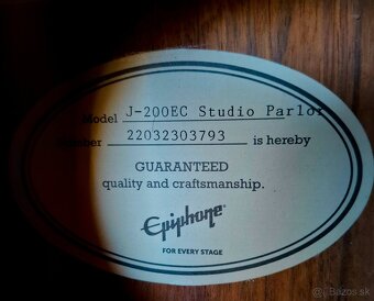 Epiphone J-200 - 5