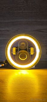 LED Svetlá okrúhle 178mm 7'' a 143mm 5,75' (angel eyes) - 5