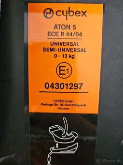 Vajíčko Cybex Aton 5 - 5