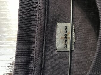 CALVIN KLEIN originál sive pánske tricko XL - 5