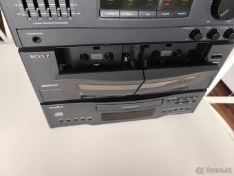 Hifi zostava ,hifi veža s gramofón Sony - 5