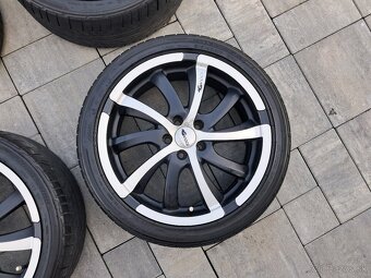 komplet set čisto nove pneu 215/40 R17 + Hlinikove disky R17 - 5