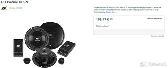 2 SETY KOMP. ESX - HIGH END CAR AUDIO PRE-TUNED IN GERMANY - 5