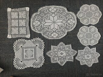Hačkované dečky a obrusy - 5