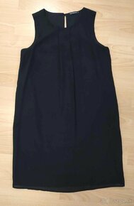 Dámske čierne šaty vo voľnom strihu (Terranova) - 5