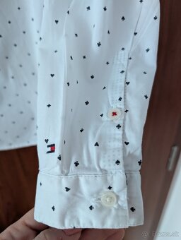 TOMMY HILFIGER dámska biela košeľa - 5