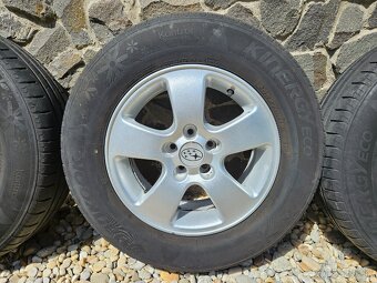 ALU disky 5×100 15" +☀️letné pneu 205/70 R15 96T - 5