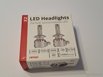 LED žiarovky H11 – 72W - 7920 Lm - Canbus - 5