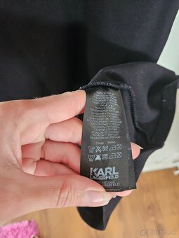 Karl Lagerfeld midi šaty - 5