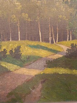 Obraz Augustin Josef Ekart, olej 54x69 - 5