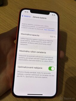 Predám Iphone 12 128 gb product red - 5