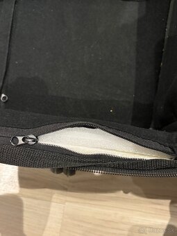 Pevný látkovy  kufor na kolieskach na klávesy - 5