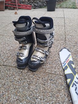 Lyže 125 salomon - 5