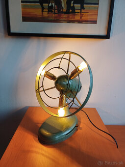 Vintage ventilátor Krížik lampa - 5