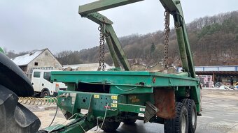 Reťazový kontajnerový nosič za traktor + kontajnery - 5