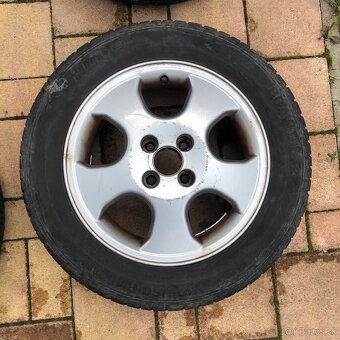 🛞 HlinĂkovĂ© disky R15 4x100 + pneumatiky 195/60 – Opel - 5