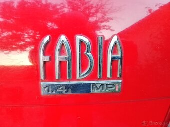 Predám Škoda Fabia 1.4Mpi 50kw - 1.majitel - 5